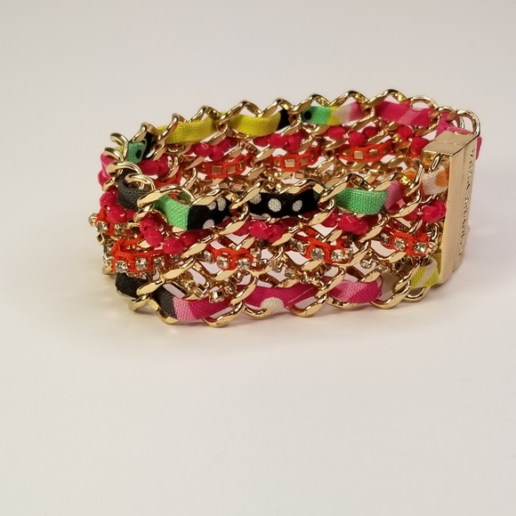 VERA BRADLEY ZIGGY ZINIA MIX BRACELET BANGLE BOHO - Picture 7 of 12